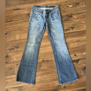 Citizens of Humanity Blue Flared Women Jeans